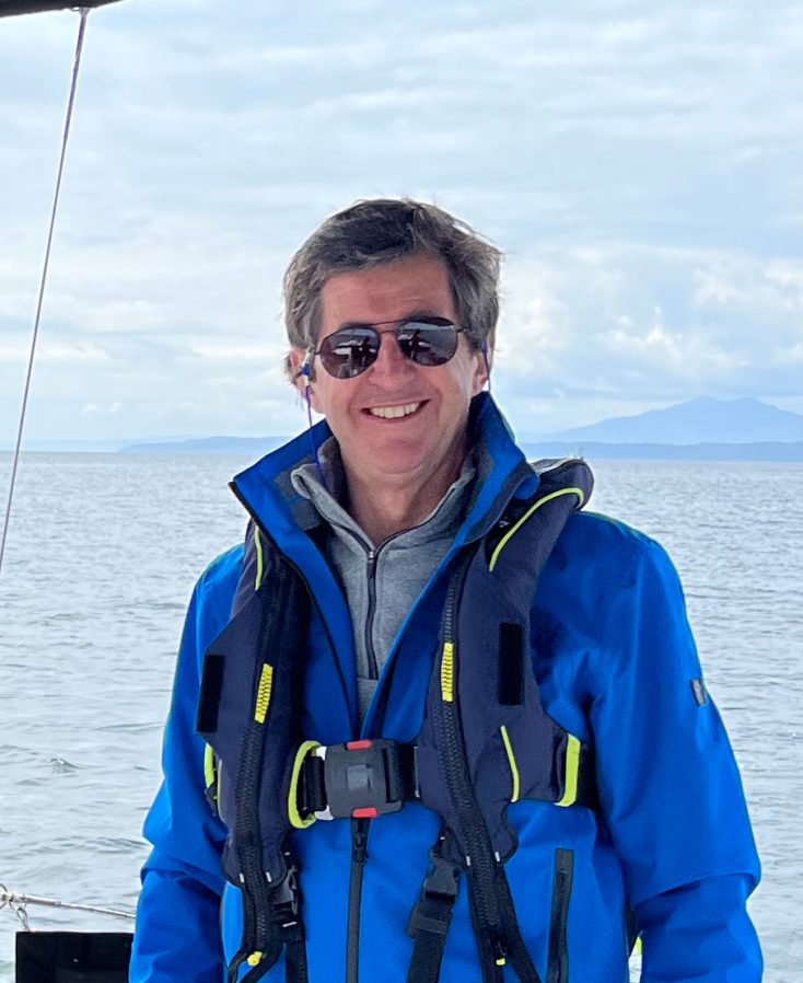 Able2sail skipper Norman Beasant